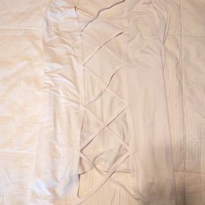 Glyder M Long sleeve Open Back top